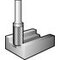 Zylindrische Hartmetallfräse – Aluminium